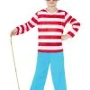 Childrens Where's Wally? Boys Book Week Fancy Dress Costume