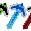 Flashing 8-Bit LED Pixel Block Survival Craft Kids Light-Up SFX Pickaxe Prop