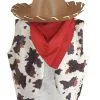 Childs Buffalo Cow Hide Print Cowboy Cowgirl Woody Western World Book Day Fancy Dress Costume