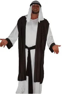 Adults Deluxe Grey Arab Wise Man Costume Christmas Nativity Shiek Fancy Dress -Halloween Shop apivfwacr 93201.1507723256
