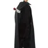 Adults Unisex Deluxe Phantom Of The Opera Costume - Deluxe Mask / Cape / Gloves
