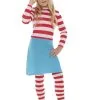 Childrens Red & White Where's Wally? Wenda Fancy Dress Costume