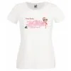 Betty Boop Naughty Girl Dear Santa Christmas Xmas Mistletoe Ladies T-Shirt