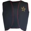 Adults Cowboy Cowgirl Wild West Sheriff Law Maker Waistcoat Fancy Dress [2 Sizes]
