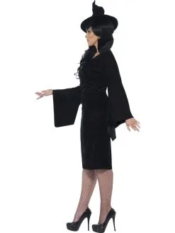 Ladies Black Curves Witch Fancy Dress Costume With Dress & Hat 06102015 -Halloween Shop bba5a64f 4471 4b3b b13a 3c945789750a 72550.1444145173