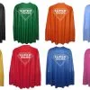 Adults 35" Super Teacher Custom Superhero Shield End Of Term Cape