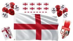 England Football Rugby World Cup Saudi Arabia Qatar Supporters 5 Piece Kit