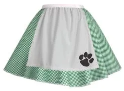 Old Mother Hubbard Skirt With Bear Paw Design World Book Day Fancy Dress [2 Sizes]