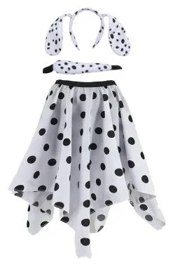 Cruella Deville Dalmation Spot Handkerchief Skirt Adults Size -Halloween Shop ccd55213 6ecb 4283 ac77 61d4180325d5 79103.1605696980