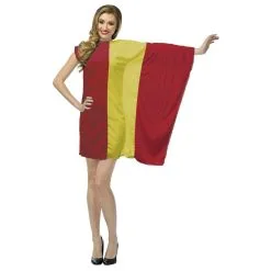 Ladies Spain Flag Fancy Dress Spanish Patriotic Costume Sports Supporter -Halloween Shop d3ef497b 007f 4dec a0f9 68a3bea55b1c 09647.1675953110