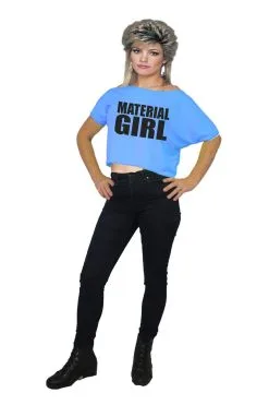 1980's 80's 1990's 90's Off The Shoulder Pop Icon & Movie TV Film Slogan Crop Top -Halloween Shop d69c23c2 284d 4744 abbb 1f759b81a92d 79543.1643207112