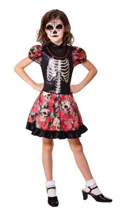 Childrens Day Of The Dead Kids Halloween Fancy Dress Childs Costume -Halloween Shop d6af6fa9 3230 4be6 83da fbb393049455 13360.1661946183