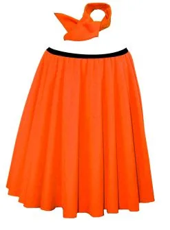 Adults 22" Length Neon Colours Rock & Roll Skirt & Neck Tie 1950's Fancy Dress -Halloween Shop d6ebbc96 f2dc 4d84 b2e6 0968c1cb5e43 78720.1681818003
