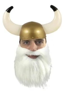 Medieval Norse Warrior Viking Horned Hat & Beard Fancy Dress -Halloween Shop d845e7fe 47ad 4ac8 bded 90e89c03e237 75855.1641821464