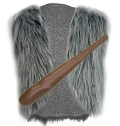Unisex Caveman Prehistoric Waistcoat & Club Animal Fur Fancy Dress Set -Halloween Shop d95df8f3 39bb 43c9 8f1a 88f3bc211827 75001.1657270621