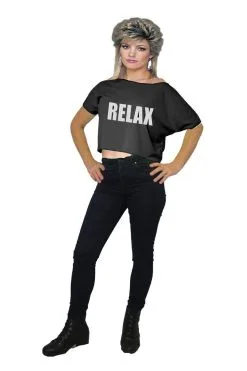 1980's 80's 1990's 90's Off The Shoulder Pop Icon & Movie TV Film Slogan Crop Top -Halloween Shop da92fa42 e91f 456c ba20 99efd23fd323 41485.1643207131