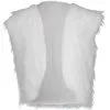 Adults White Yeti Sausquach Abominable Snowman Faux Fur Waistcoat Bigfoot Fancy Dress