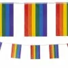 7 Metre Rainbow Pride LGBT Stay Safe NHS Support Fancy Dress Bunting Flag