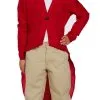 Childs Mr Fox Red Tail Coat World Book Day Fancy Dress Costume Accessory [3 Sizes]