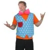 Mens Mr Tumbles Kit Waistcoat & Bowtie Fancy Dress Gigglebiz Costume
