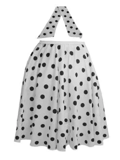 Adults 22" Polka Dot Spot Rockerbilly Rock N Roll Skirt & Neck Scarf 1950s Fancy Dress -Halloween Shop e6ed7e91 94b7 42ba 9baf 2bd8c6c8cfde 82994.1653056871