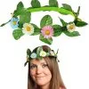 Daisy Flowers Headband Festival Easter Bonnet Alice Hippie Headress Band