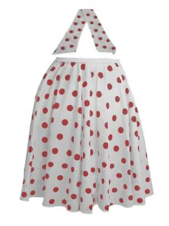 Adults 22" Polka Dot Spot Rockerbilly Rock N Roll Skirt & Neck Scarf 1950s Fancy Dress -Halloween Shop eaf11b28 cb42 40d6 b136 d522a19fb9c5 70893.1653056845