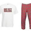 Mens 1970s Bay City Rollers T-shirt & Tartan Fancy Dress Rock Pop Trousers
