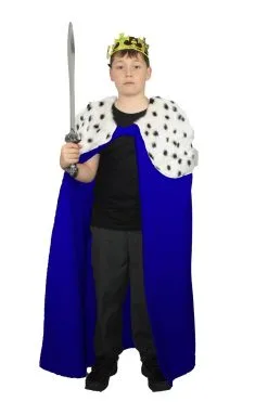 Childs Deluxe King Queen Robes Royalty Royal Family Medieval Nativity 3 Kings Christmas Fancy Dress Costume [Age 8-12 Years] -Halloween Shop ecf4e9d9 df74 4056 8c40 9e7676122ece 99500.1652969478