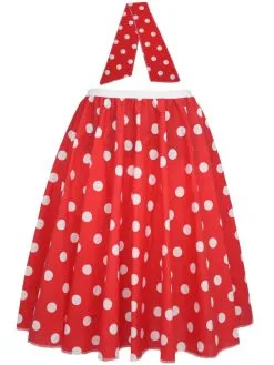 Adults 26" Polka Dot Spot Rockerbilly Rock N Roll Skirt & Neck Scarf 1950s Fancy Dress -Halloween Shop ed872d62 052f 48e9 80d6 f312edca4b79 58927.1653060241