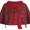 Royal Stewart Tartan Shawl Burns Night Hogmanay Scotland Scottish Themed Fancy Dress Cape [One Size]