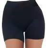 Adults Black Hot Pants Halloween Stretch Fit Shorts Fancy Dress Costume Accessory