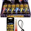 15cm Coloured Club Party Time Old School Ravers Glow Stick With Lanyard