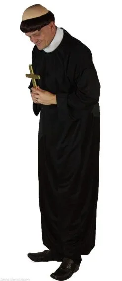 Adults Unisex Vicar Priest Religious Clergy Man Catholic Christian Fancy Dress Costume -Halloween Shop f8c7dd6a c6f5 4b71 a906 2557130c6a35 84414.1643971561