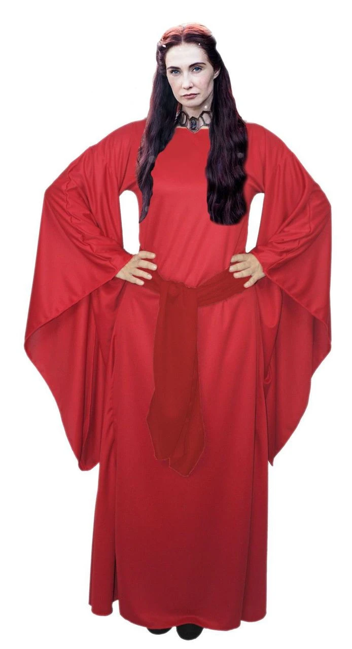 Womens Lady Melisandre Fancy Dress Red Woman Lord Of Light Witch Game Of Thrones Cosplay Costume 1 Womens Lady Melisandre Fancy Dress Red Woman Lord Of Light Witch Game Of Thrones Cosplay Costume
